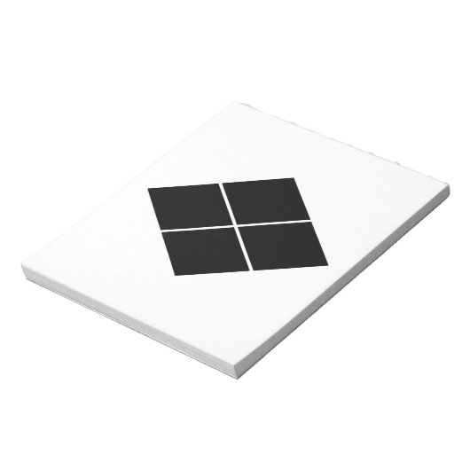 Takeda Rhombus Notizblock (Rotiert)