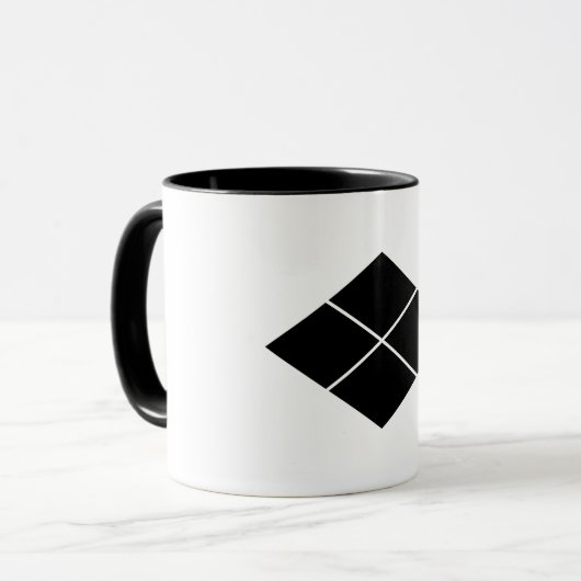 Takeda Rhombus Tasse (Vorderseite Links)