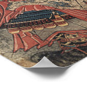 Takeda Shingen and Uesugi Kenshin kawanakajima Poster (Ecke)