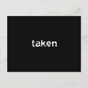 Taken Postkarte