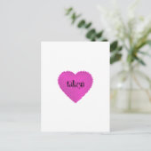 Taken Postkarte (Stehend Vorderseite)