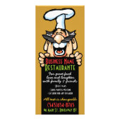 Takeout Menüschablone 4x9.Italian.Chef.Pizza 2 Werbekarte (Vorne)