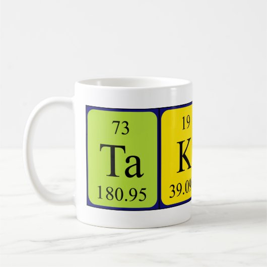 Takeru Periodenname Tasse (Links)