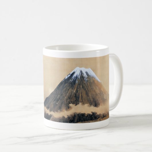 Takeuchi Seiho , “ Fuji ” Kaffeetasse (VorderseiteRechts)