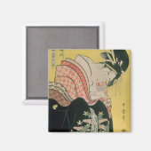 Takigawa aus dem Tea House, Ogi Magnet (Vorderseite/Rückseite)