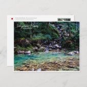 Takigawa River (The Akame 48 waterfalls) Postkarte (Vorne/Hinten)