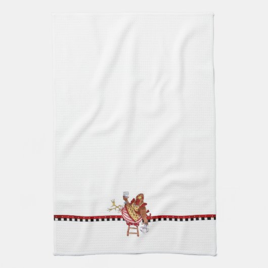 Takin' a Break Geschirrtuch (Vertikal)