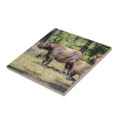 Takin, bhutanisches Landtier Fliese (Seite)