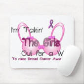 Takin die Mädchen-Mausunterlage Mousepad (Mit Mouse)