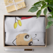 "TAKIN' IT LEICHT" LADYBUG SEIDENPAPIER (Geschenk)