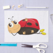 "TAKIN' IT LEICHT" LADYBUG SEIDENPAPIER (Handwerk)