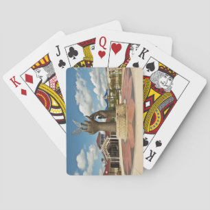 Taking Flight sculpture Spielkarten