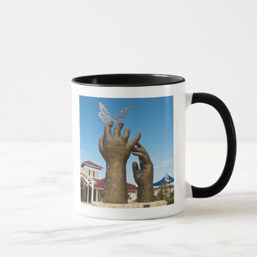 Taking Flight Skulptur Tasse (Rechts)