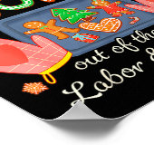 Taking The Cutest Cookies Out Of The Oven Labor An Poster (Ecke)