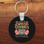 Taking The Cutest Cookies Out Of The Oven Labor An Schlüsselanhänger (Vorderseite)