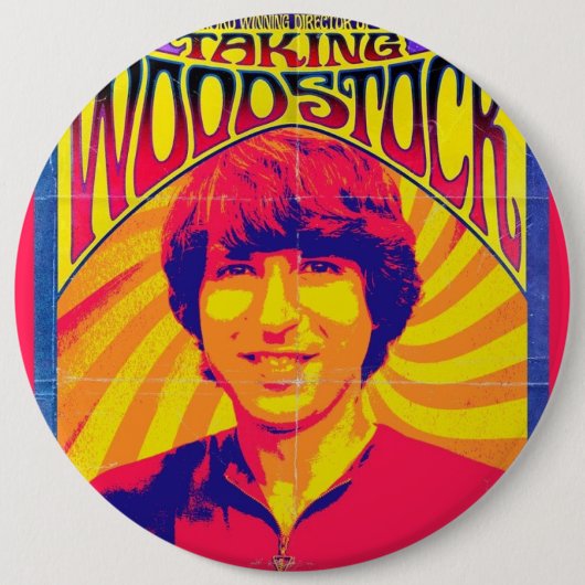 TakingWoodstock Knopf Button (Vorderseite)