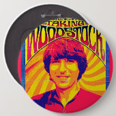 TakingWoodstockPoster Button (Vorne & Hinten)