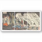 Takiyasha die Hexe und die Skeleton Erscheinung Aufkleber (Vorderseite)