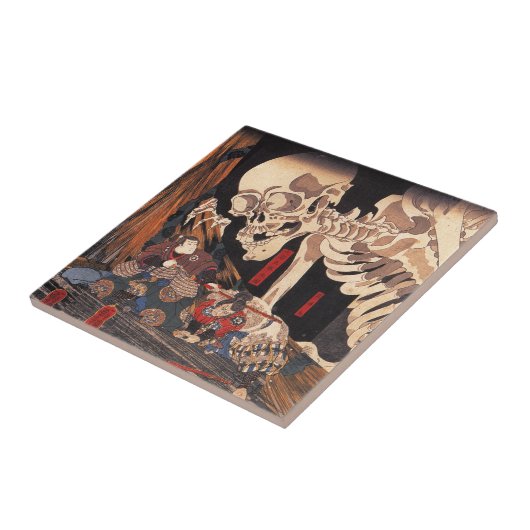 Takiyasha die Hexe und die Skeleton Erscheinung Fliese (Seite)