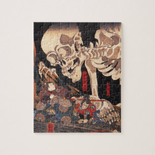 Takiyasha die Hexe und die Skeleton Erscheinung Puzzle