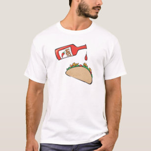 Tako mit heißer Sauce T-Shirt