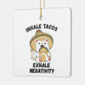 Takos atemberaubende Negativität Keramikornament (Links)