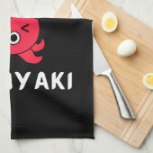 Takoyaki Geschirrtuch (Viertel Falte)