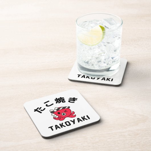 Takoyaki Getränkeuntersetzer (Rechte Seite)
