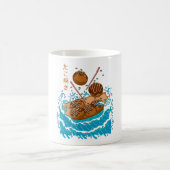 Takoyaki in der Welle Kaffeetasse (Mittel)
