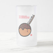 Takoyaki Mattglas Bierglas (Mittel)