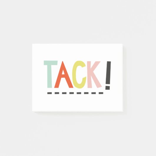 TAKT! Farben Nachhinweise Post-it Klebezettel (Vorderseite)