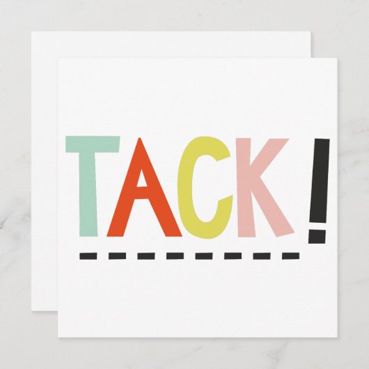 TAKT! Farbkarte (Vorne/Hinten)