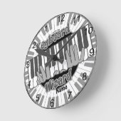 Taktgeber Runde Wanduhr (Winkel)