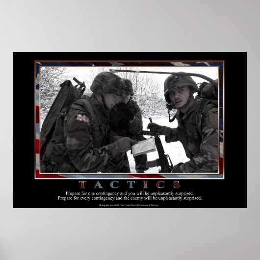 Taktik Poster (Vorne)
