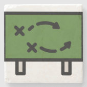 Taktik Steinuntersetzer (Vorderseite)