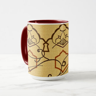 Taktile gewebte Bögen | Erdiges islamisches Design Tasse