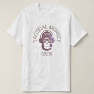 TAKTISCHE MONKEY-CREW T-Shirt