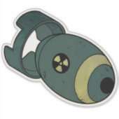 taktische Nukleare Bombe Aufkleber (Vorderseite)