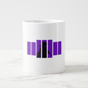 Taktische Piratenkrieger-Gotik-Kunst Jumbo-Tasse