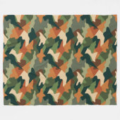 Taktische Trench-Tarnung Fleecedecke (Vorderseite (Horizontal))