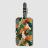 Taktische Trench-Tarnung Gepäckanhänger (Vorderseite Vertikal)