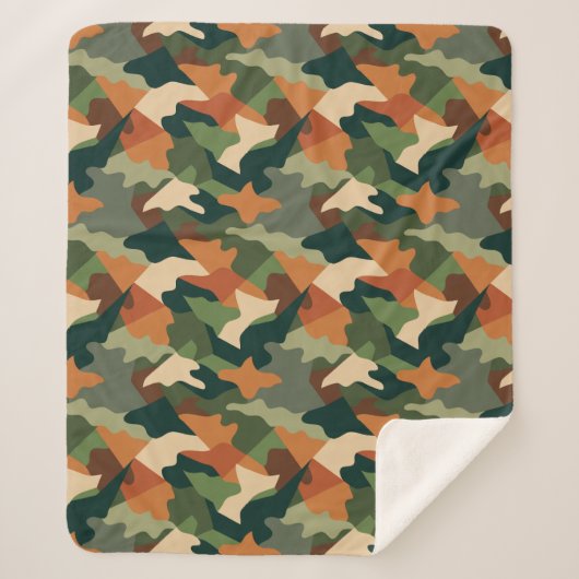 Taktische Trench-Tarnung Sherpadecke (Vorderseite)