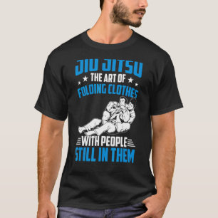 Taktische Umarmung Jiu Jitsu, die von Klappkleidun T-Shirt