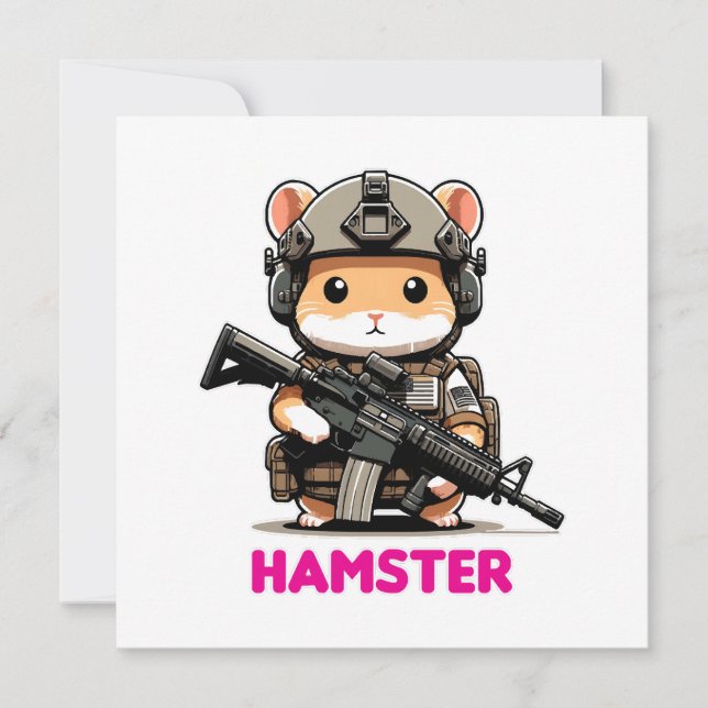 Taktischer Hamster (Vorderseite)
