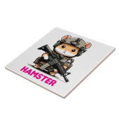 Taktischer Hamster Fliese (Seite)