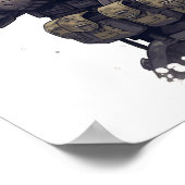 Taktischer Snowman Poster (Ecke)