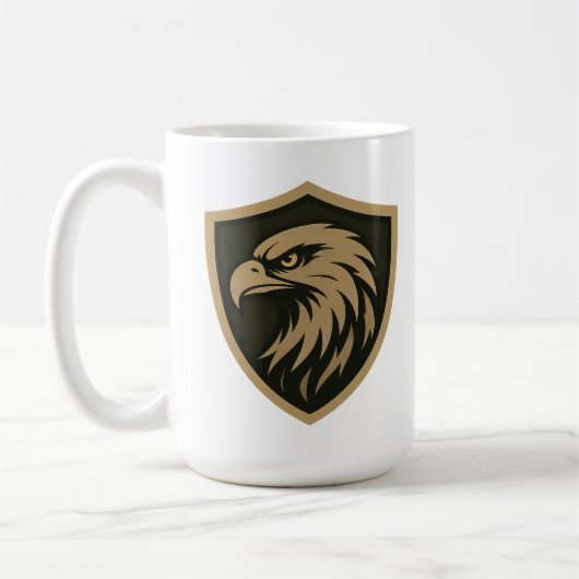 Taktisches Adler Schild Emblem Kaffeetasse (Links)