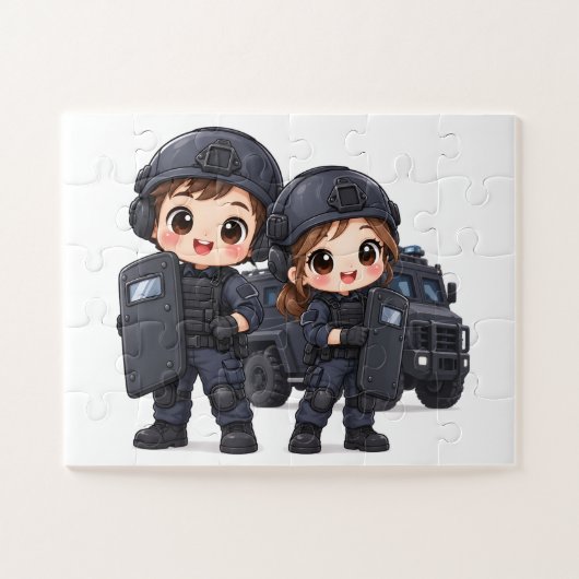 Taktisches Duo Puzzle (Horizontal)