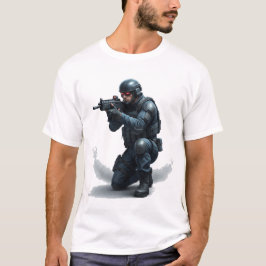 Taktisches Helmet FPS Gamer T-Shirt