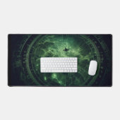 taktisches Kartenüberlagern, Schwarzes Ops-Design Schreibtischunterlage (Tastatur & Maus)